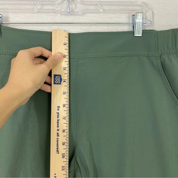 New Eddie Bauer Women's Green Lightweight Pull-on Traveler Pants size XL - Picture 5 of 10